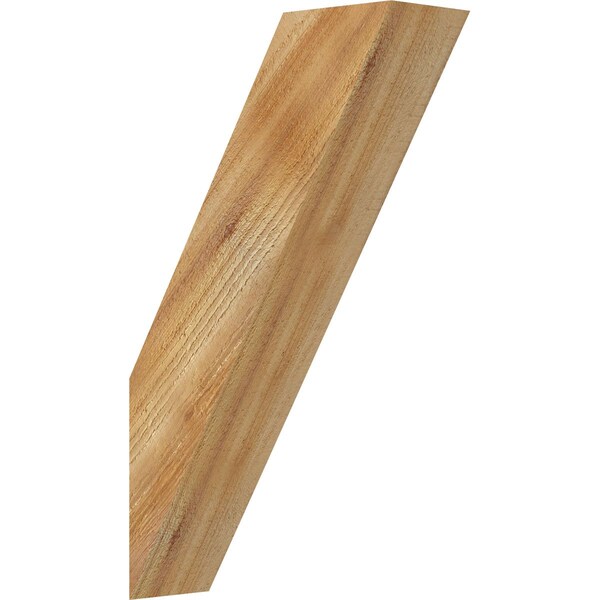 Ekena Millwork 4"W x 12"D x 20"H Traditional Rough Sawn Knee Brace, Western Red Cedar BRC04X12X20TRA00RWR - main